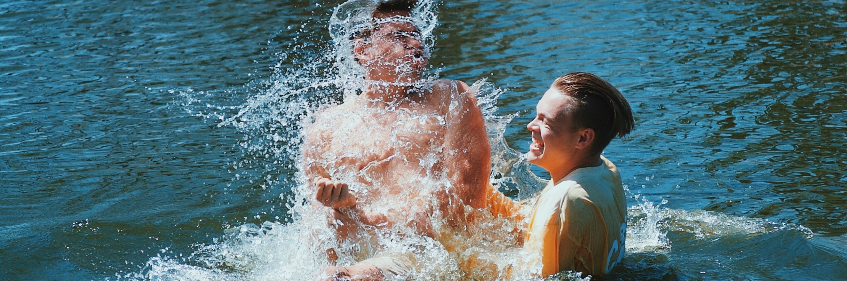 Baptism in open water